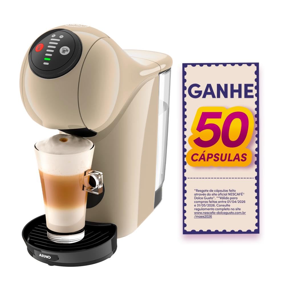 Cafeteira Nescafé Dolce Gusto Genio S Basic Taupe 110v | Amazon.com.br