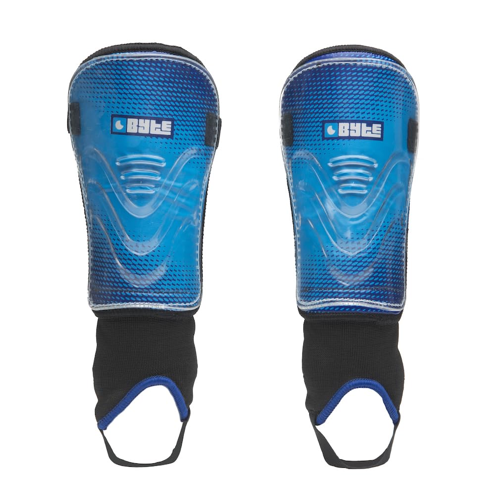 BYTE MX JUNIOR HOCKEY SHINGUARDS BLUE (MEDIUM)