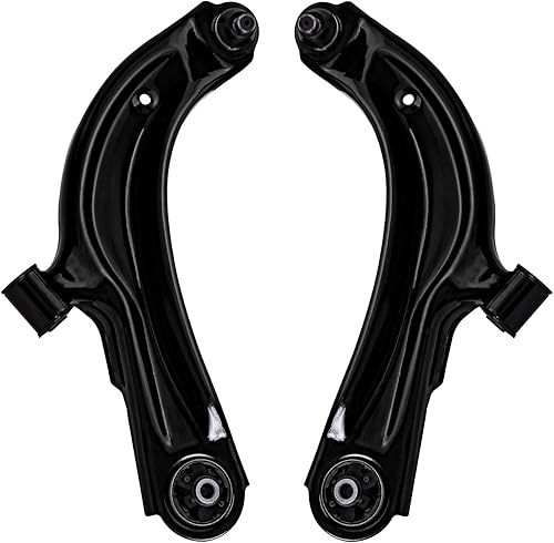 Miniatura 300 de Detroit Axle - Kit de brazos de control delanteros de 4 piezas para Chevrolet Aveo Aveo5 Pontiac G3 Wave Wave5 Suzuki Swift+, 2 brazos de control