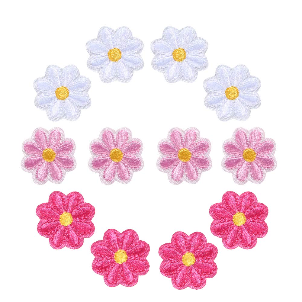 Amazon.co.jp: WATASHINO ワッペン アイロン アップリケ 花 2cm 12枚 