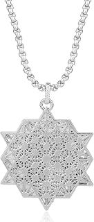 Halsband hänge europeiska och amerikanska populära smycken livets blomma halsband mode kreativitet sexuddig stjärna hänge höst och vinter lång tröja kedja tillbehör jul födelsedagspresent, size