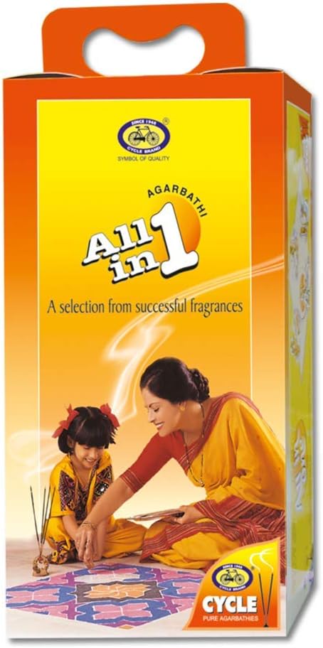 Cycle All in One Agarbathie, 191 Pieces