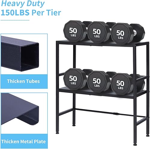 Miniatura 4 de Estantes de almacenamiento de metal expandibles de 2 niveles, estanterías resistentes de 150 libras y almacenamiento, organización de utilidad