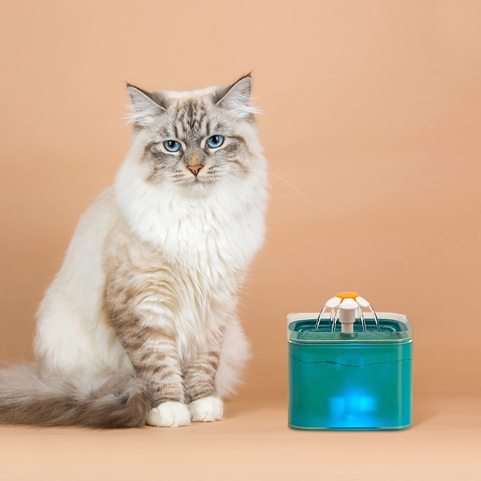 12 Stück Schaumstofffilter Für Katzen-Wasserbrunnen – Universell Einsetzbar, Einfach Zu Wechseln