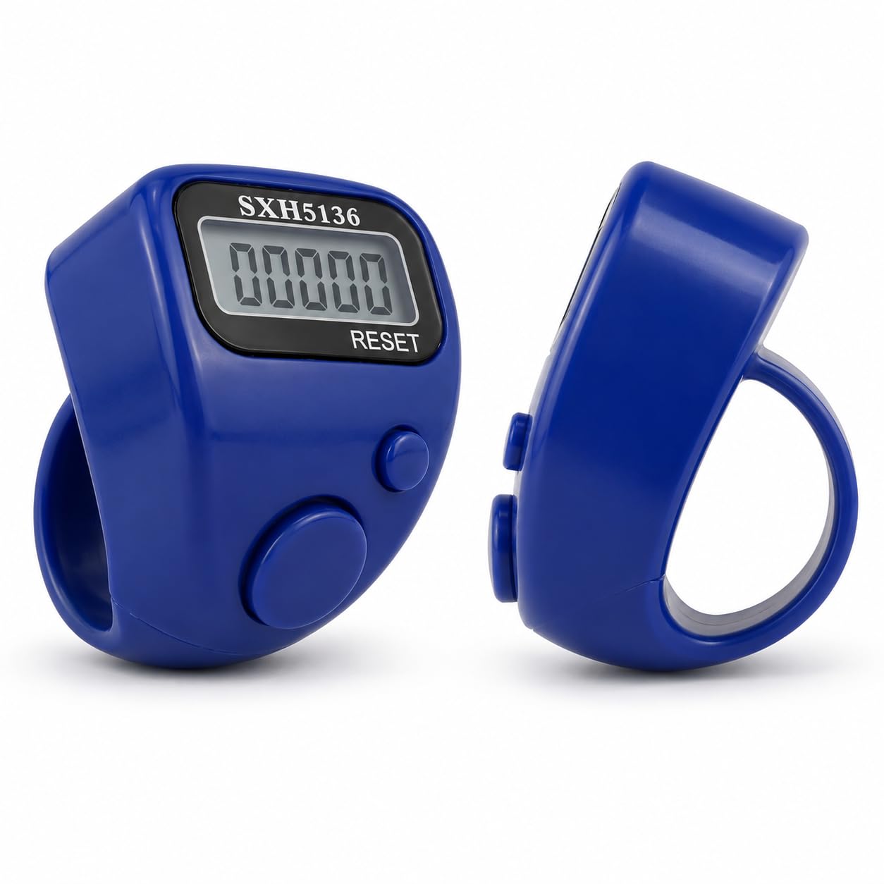Mini Digital Tasbih Hand Tally Counter with LED Light One Size fits Ring Prayer Dhikr Tasbeeh Zikr Ring Counter (Random Colour) Pack of 1-image-25