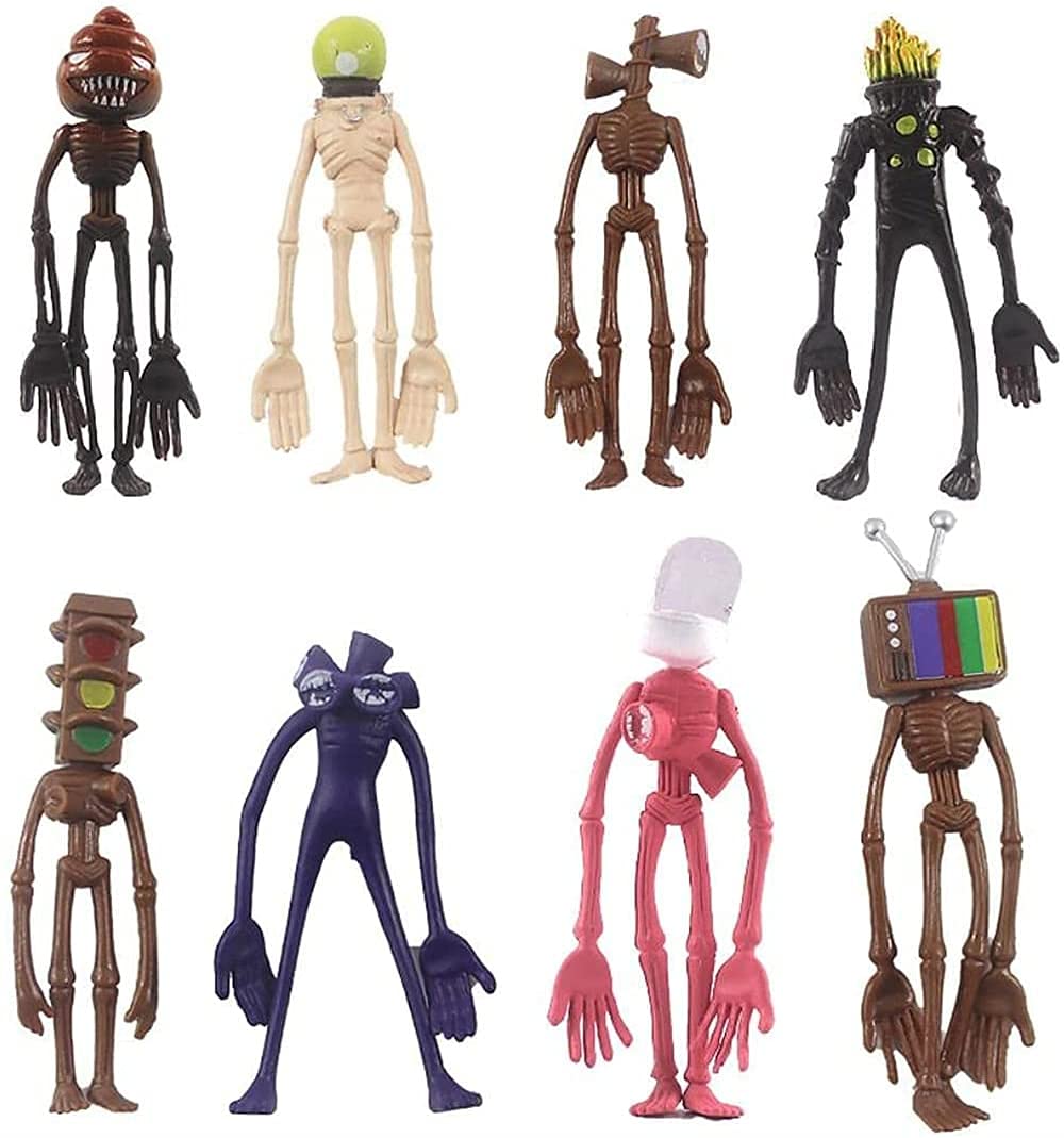 Siren Toys Action Figure Model Doll for Children Friends Thanksgiving Christmas Birthday Gifts (8pcs)