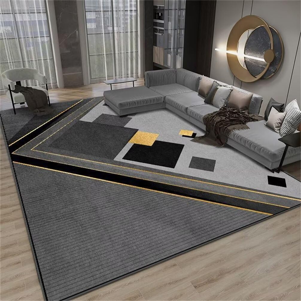 Super tapis de sol pour bébé anti-allergie gris foncé 50x150cm pour salon