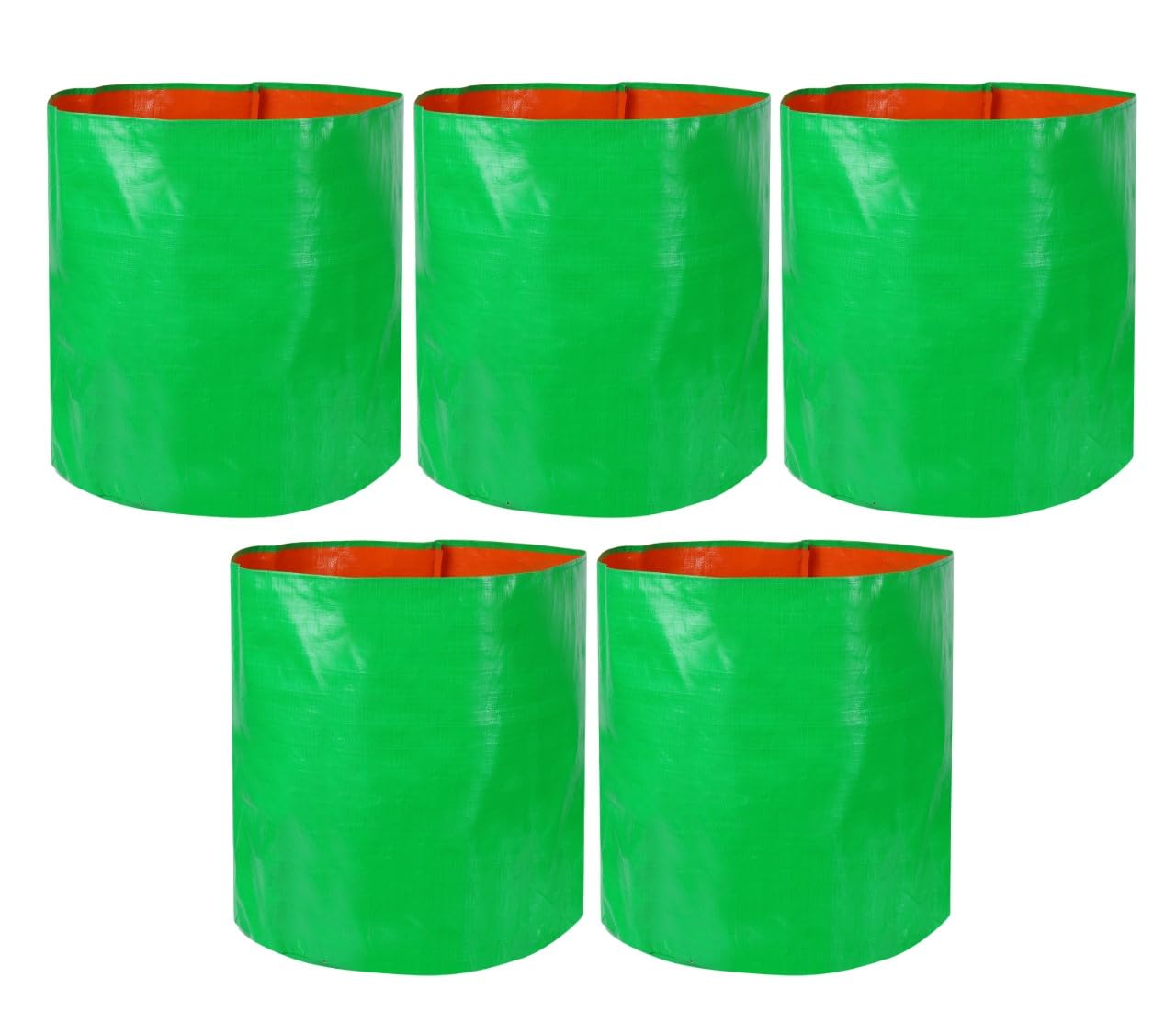 ROOT FRESH 24” x 24” (Pack of 5) HDPE UV Treated Big Size Grow Bags for Terrace and Vegetable Gardening | 260 GSM Growing Bag - Enhance Your Green Space with Easy-to-Use Planting Solutions. (B0CD6BCQNS) Amazon Price History, Amazon Price Tracker
