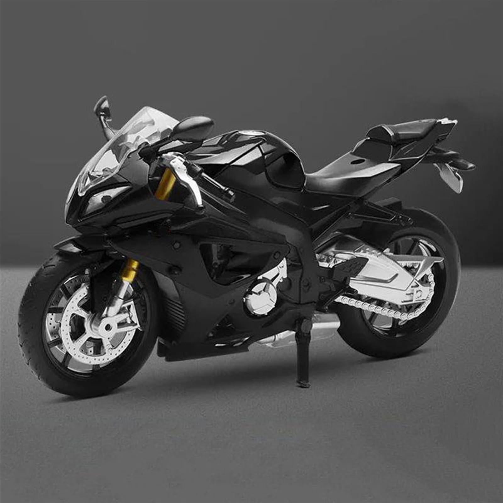 Modello in Scala 1/12 per BMW S1000RR Modello di Moto Pressofuso in Metallo Moto da Collezione