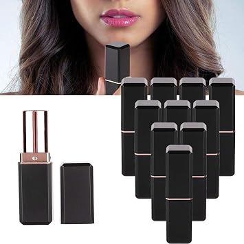 Empty Lipstick Tube, 10pcs Lip Balm Holder DIY Cosmetic Tubes Self-made Lipstick Containers Tubes, Refillable Cosmetics Bottles Bottle Holder Makeup Tool