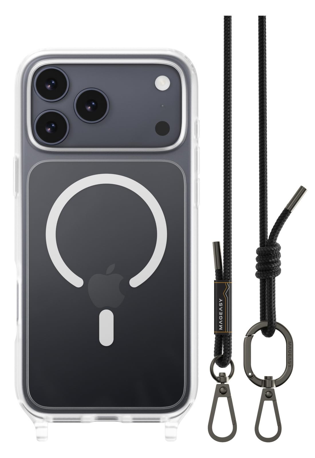 MagSafe対応iPhone 17 Pro Maxケースとストラップ Amazon.co.jp: 【MagEasy】 iPhone 17 Pro Max 対応 ケース ショルダー