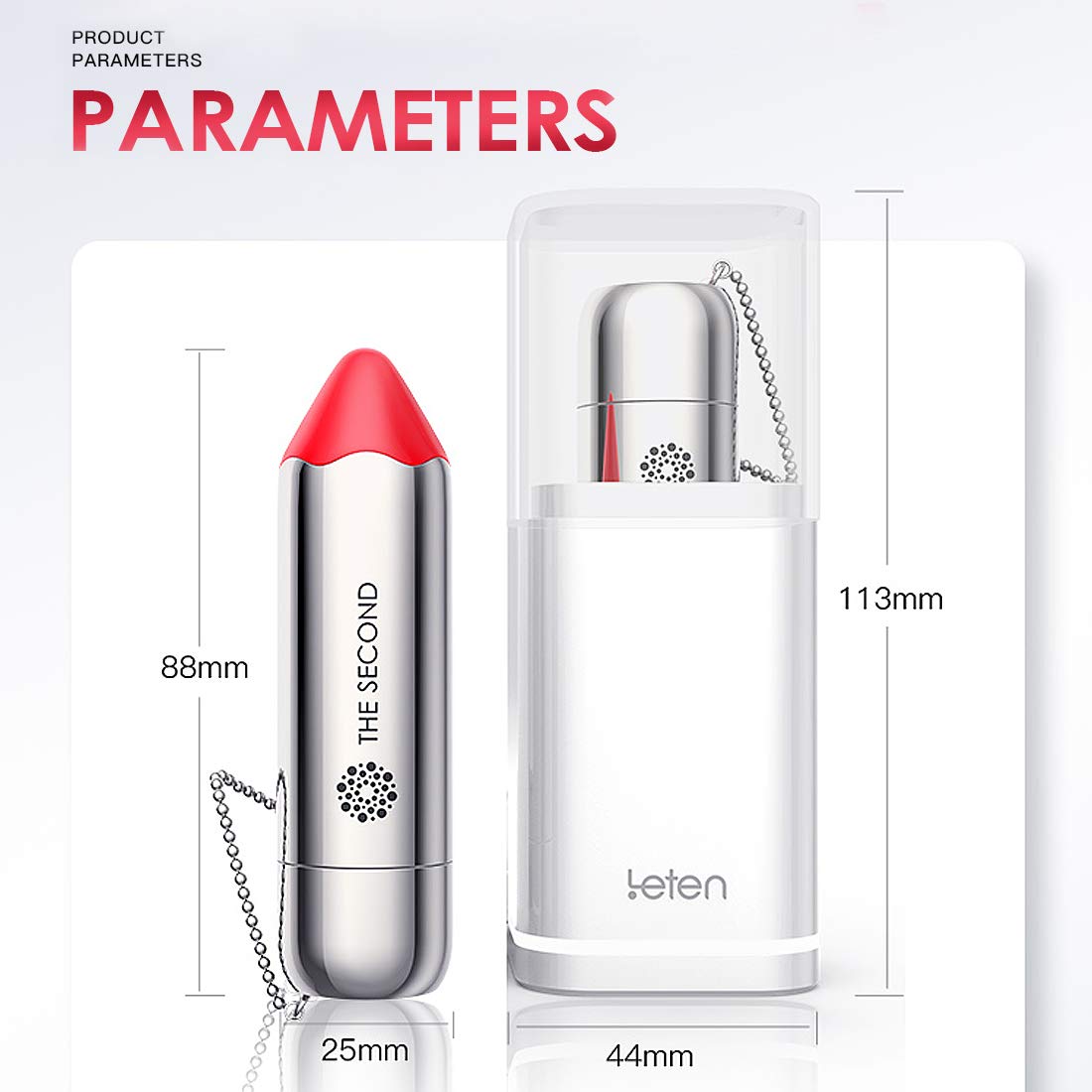 Stimolatori marca LETEN Stimolatore Red Makeout