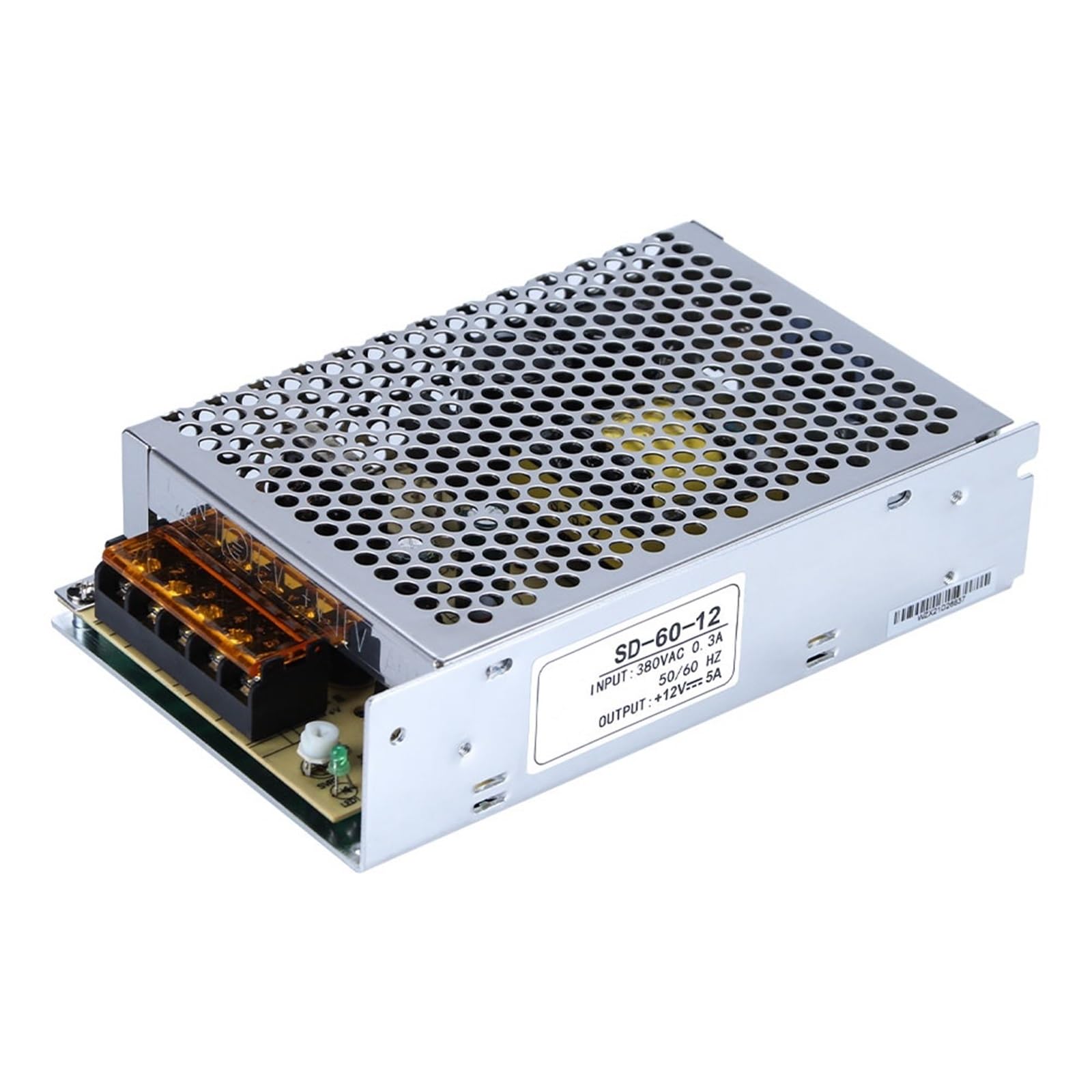 FCARUMIQP SD-60-12 60W 12V 5A Servo Drive Power 380V Input Voltage Switching Supply 1Pcs