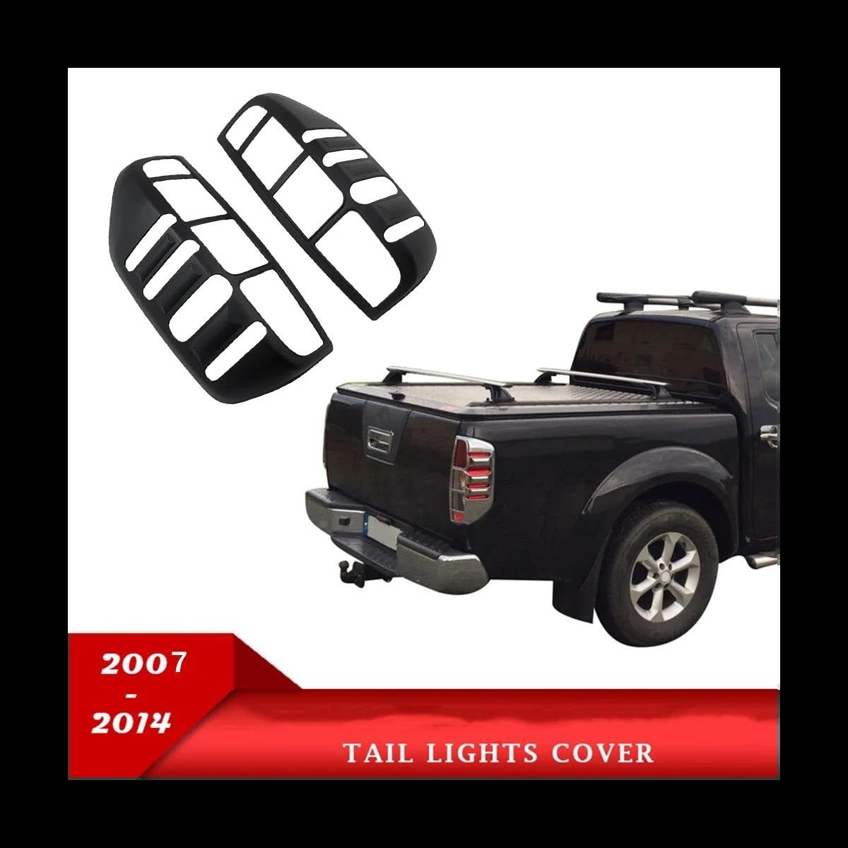 Cubierta de luz trasera Cubierta De Luz Trasera Para Nissan Para Frontier Para Navara D40 2007-2014 Accesorios Para Coche Cubierta Luz Trasera Coche