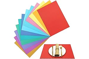 Panelee Colorful Disposable Paper Placemats