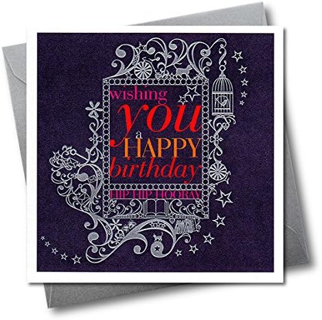 Claire Giles in The Sunshine Ornate Frame Happy Birthday Card
