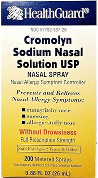 Sodium Nasal Solution 26mL *Pack of 2 Bottles Only