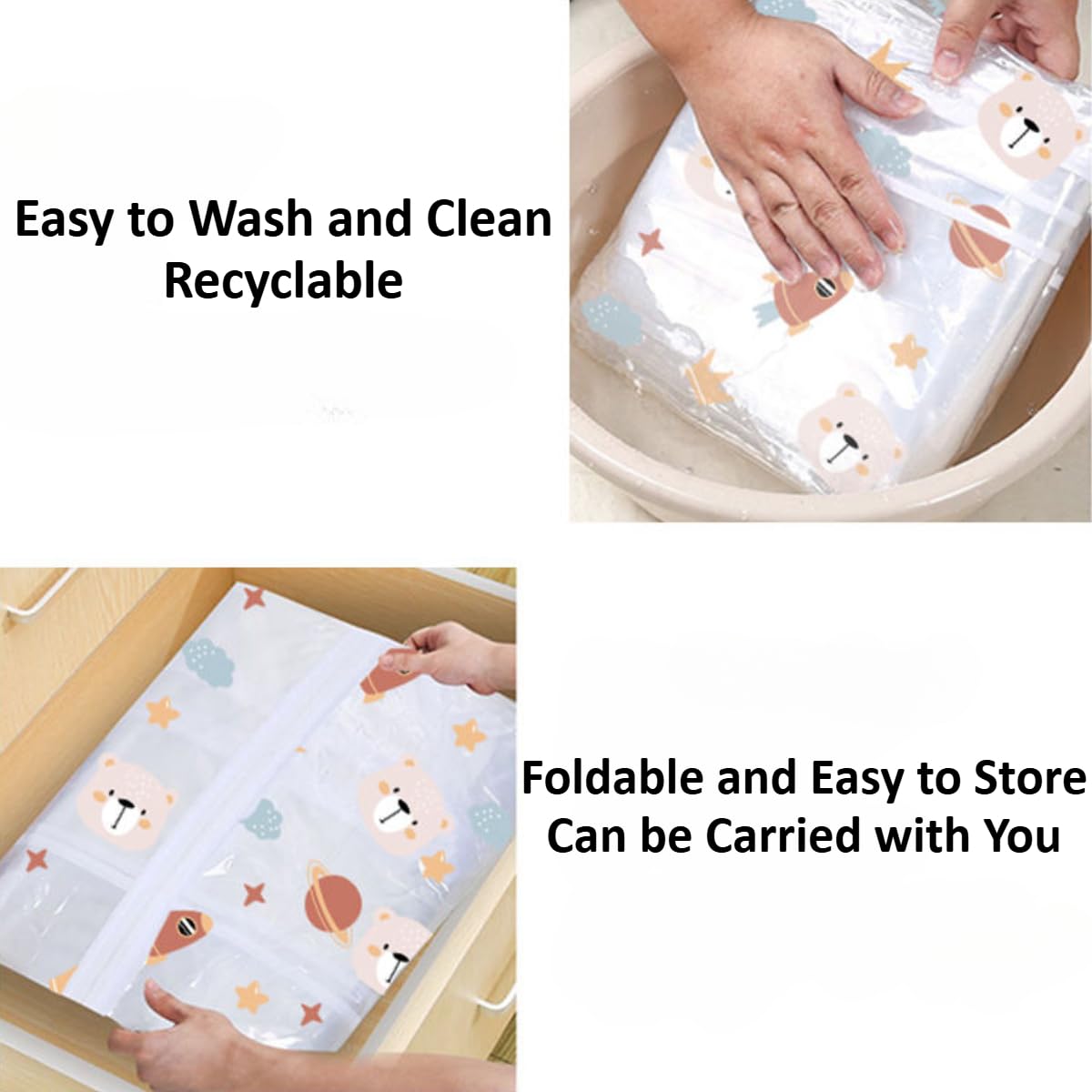 Funda translúcida a prueba de polvo para perchero, protector para perchero, para abrigos, trajes y vestidos, ideal para uso doméstico y comercial (100 x 50 x 150 cm)