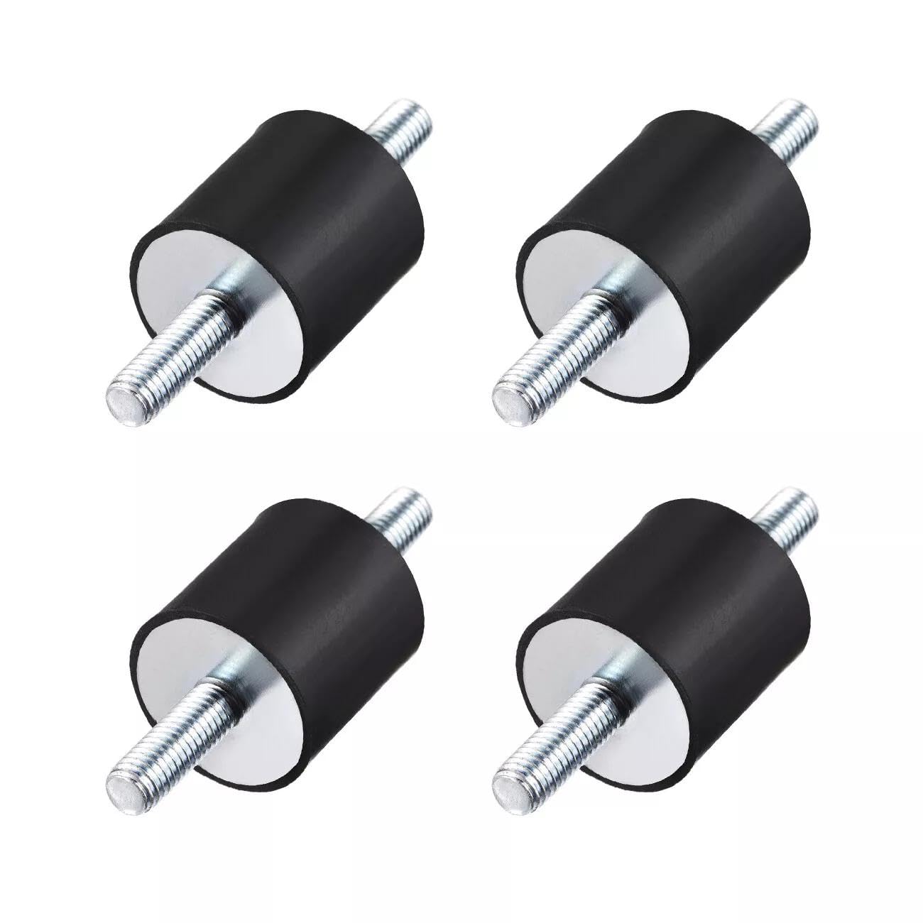 For 4pcs M8 Rubber Shock Absorber Anti Vibration Isolator Mounts Bobbins 30mm×30mm