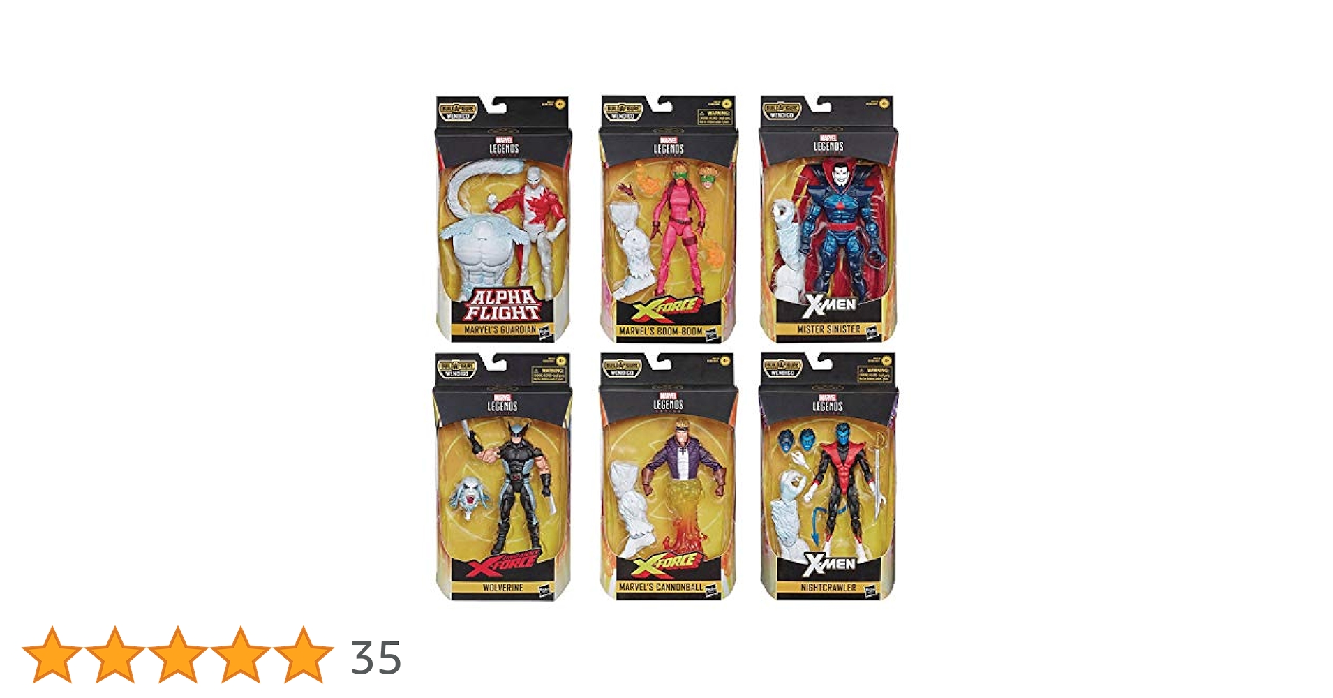 マーベルレジェンド・ウェンディゴ マーベルレジェンド ウェンディゴ ビルドフィギュア BAF