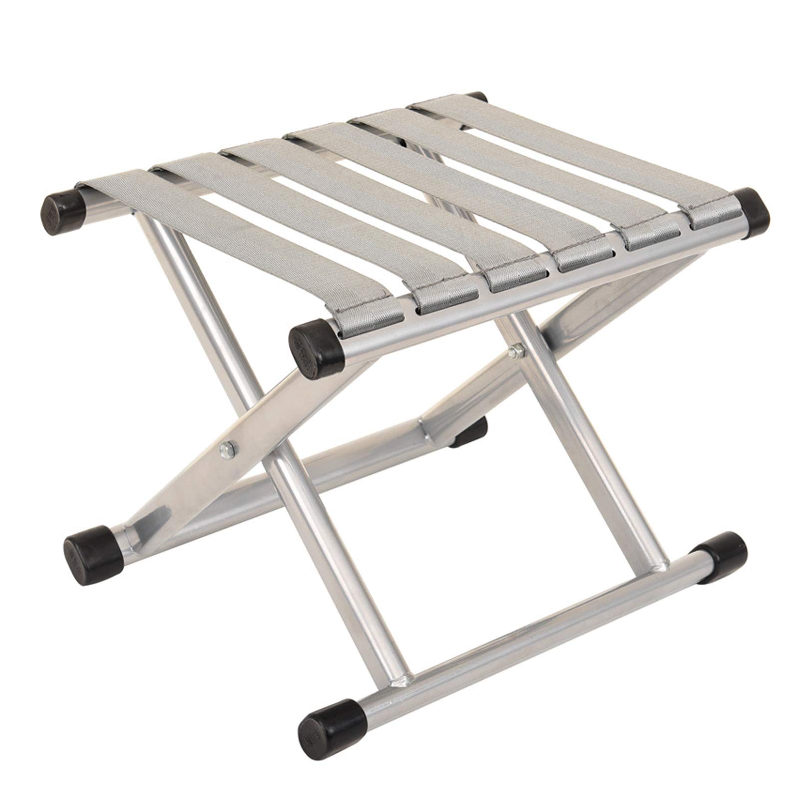 phsmoo Folding Stool 15.7 Height 13.7Height Two Size Duty Camping Stool Outdoor Portable Chair Hold up to 330 Lbs for Walking Hiking Fishing