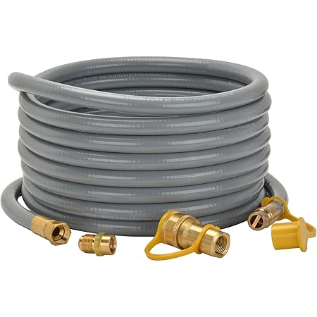 Weber Bbq 12FT Natural Gas Hose, 3/8 Inch Propane/Natural Gas