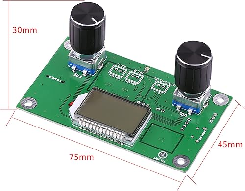 Miniatura 8 de Tablero estéreo digital Módulo receptor de radio FM DC 3V a 5V estéreo modulación de frecuencia ajustable inalámbrico para recibir DSP PLL