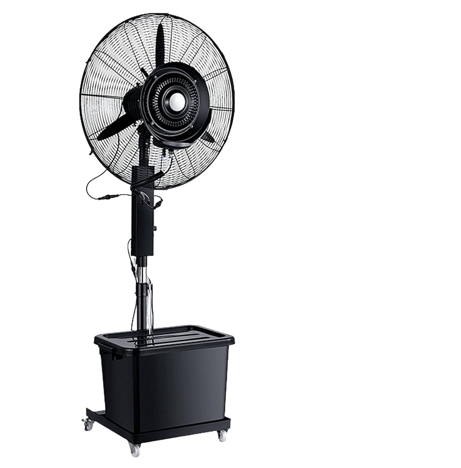 JKJZSALJ Misting Fans For Outside,Cool Mist Fan,Portable Misting Fan,3 Cooling Speeds,42L Water Tank,For Industrial,Commercial,Residential,And Greenhouse