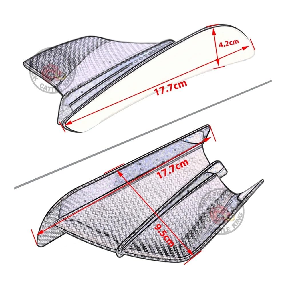 Ala Aerodinamica Per Yamaha YZF - ABS Per R1M, R7, R6, R3, R125 - Foto 2