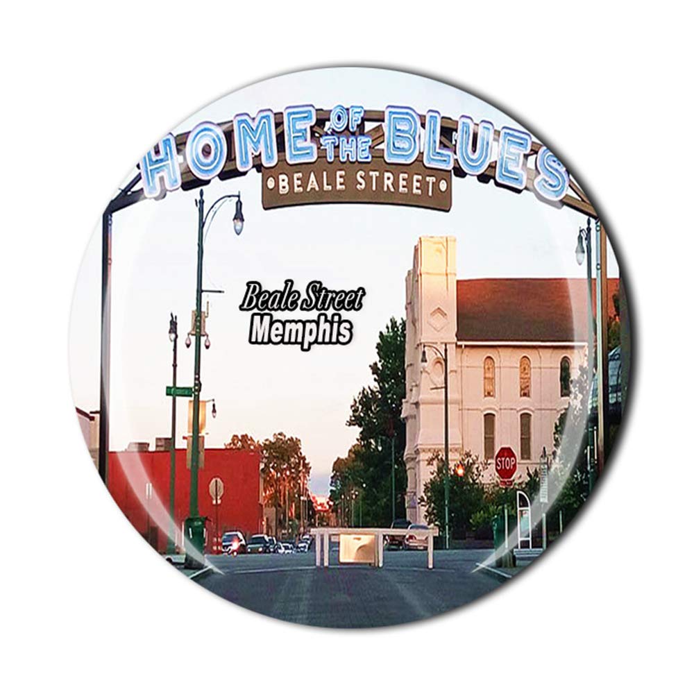 Muyu Magnet Memphis Beale Street Usa Fridge Magnet Souvenir Gift Refrigerator Magnetic Sticker Collection