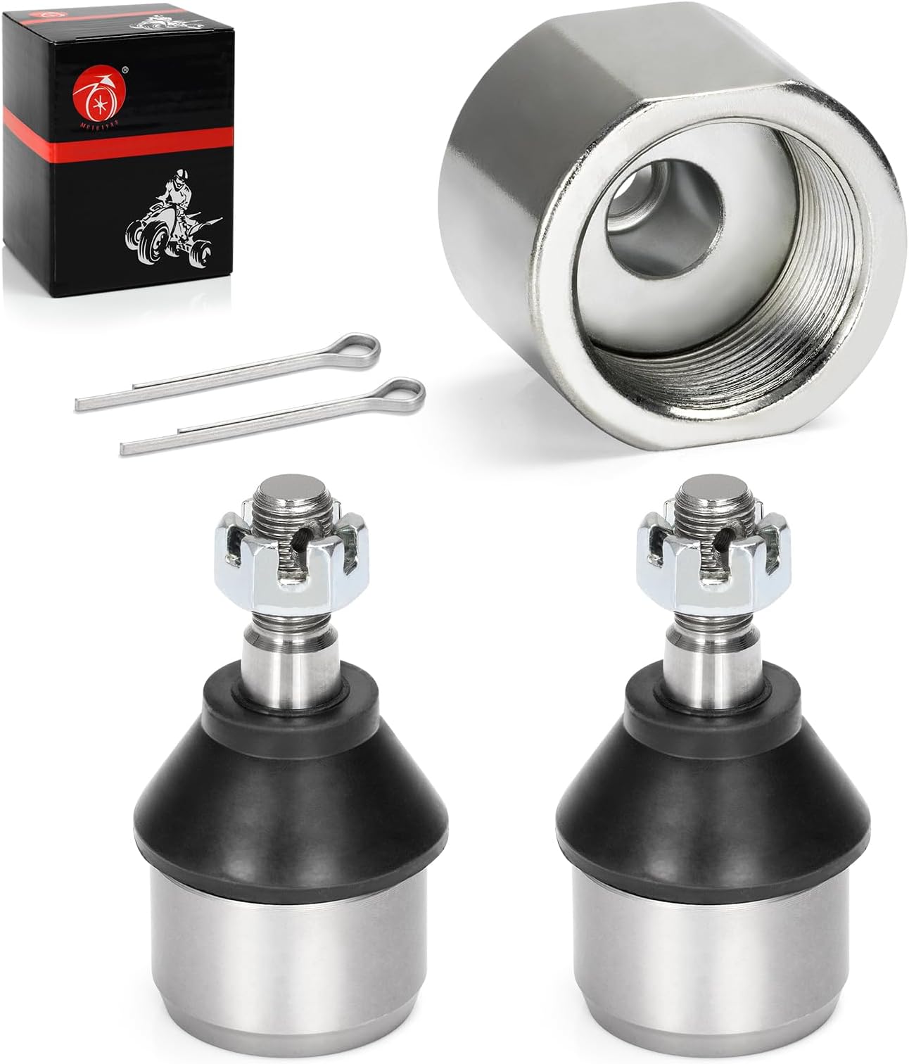 Lower Ball Joint & Removal Puller Tool For Polaris ATC ATP Magnum Scrambler Sportsman Ranger Xpedition Xplorer Trail Blazer Trail Boss 250 330 325 335 350 400 425 450 500 570 600 700 800