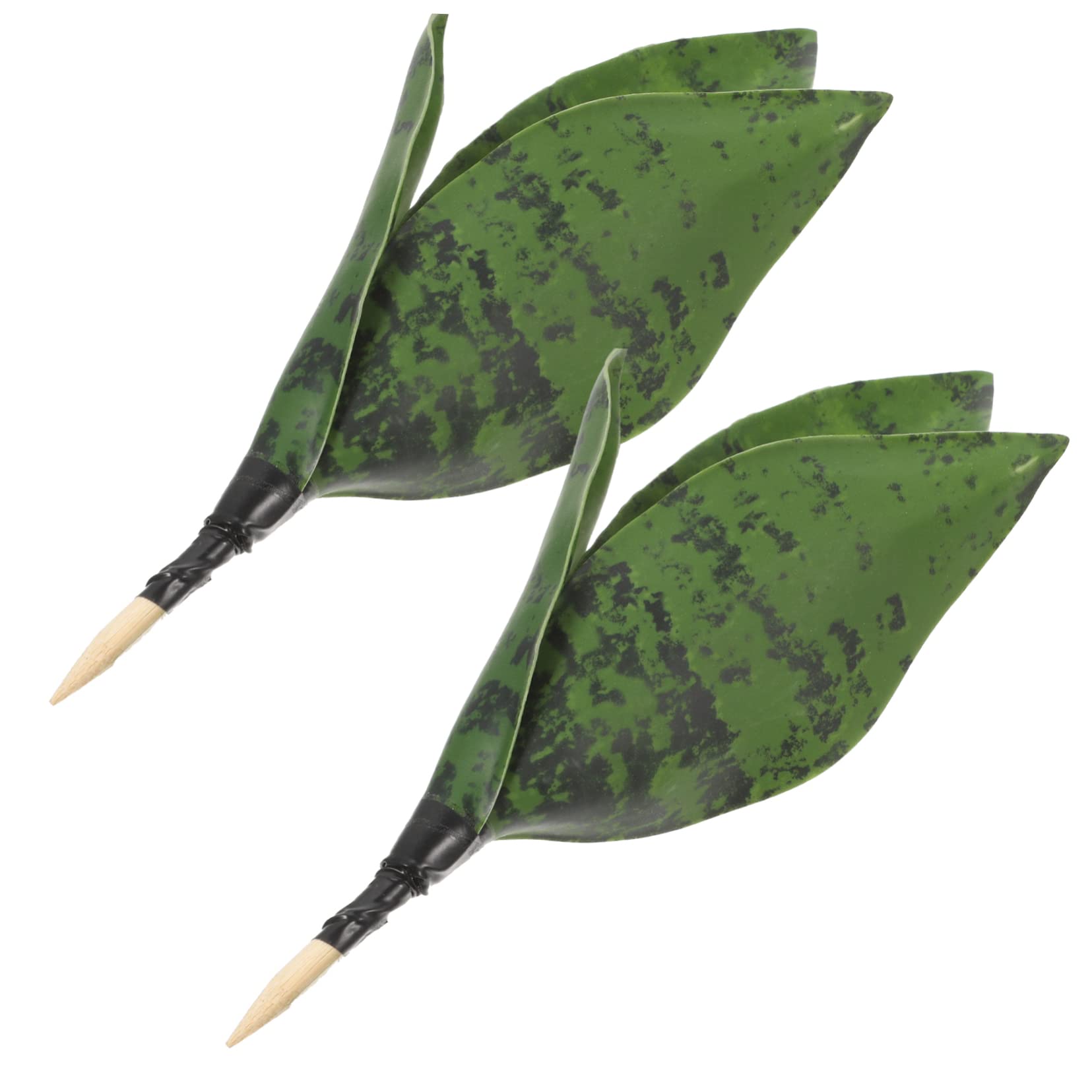 Amosfun 10pezzi Decorazione Artificiale Sansevieria Vividissima Fake Per Ed Per Uffici e Casa e Facile