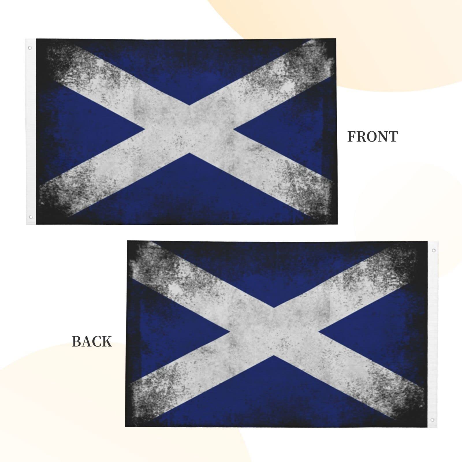 Amazon.com : Funny Scotland Flag Proud Scottish Vintage Distressed