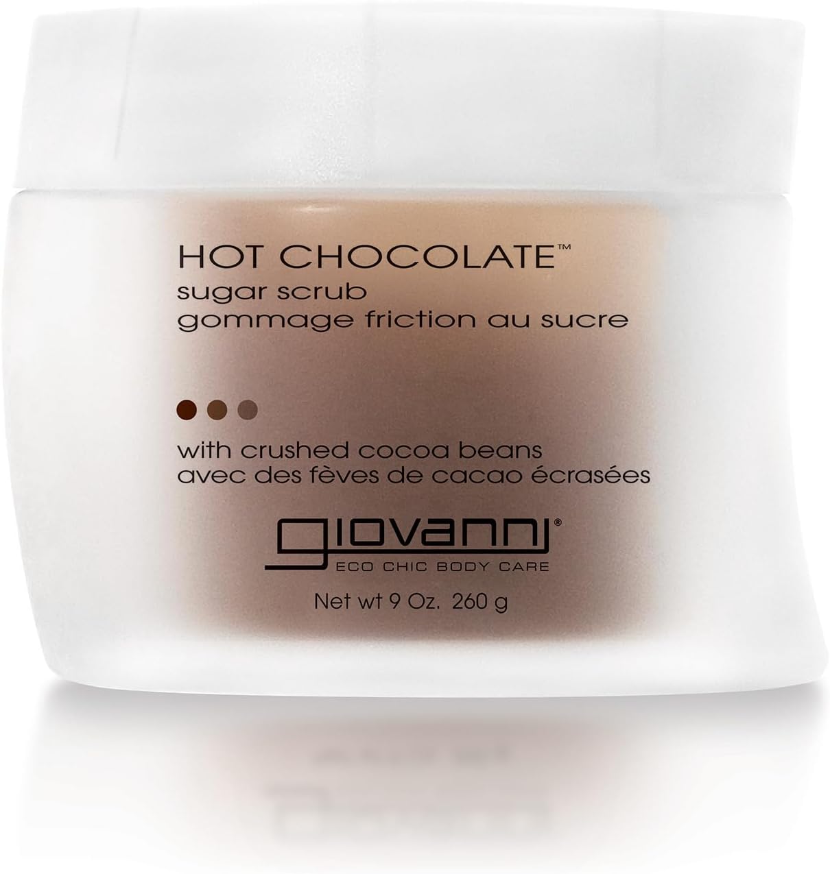 GIOVANNI Hot Chocolate Sugar Body Scrub 9 OZ, 2 Pack