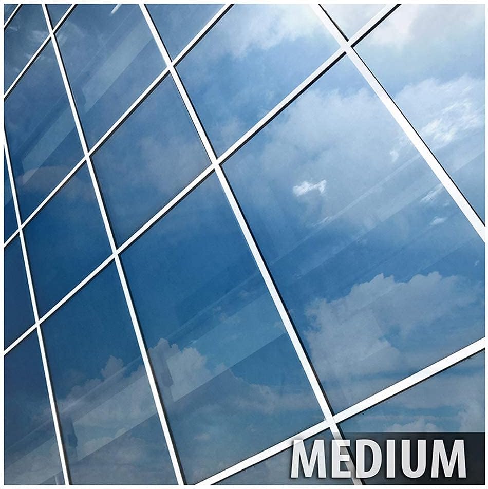 BDF S35 Window Film High Heat Rejection Reflective Silver 35 (Medium) - 36in X 24ft