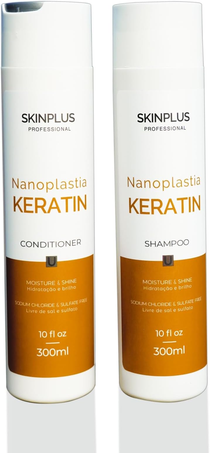 NANOPLASTIA KERATIN SHAMPOO And CONDITIONER SET 300mlx2