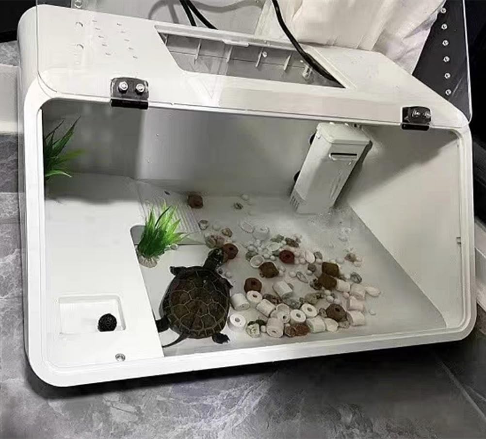 Amazon | 爬虫類 ケージ 爬虫類 飼育ケース カメ 水槽 亀 水槽