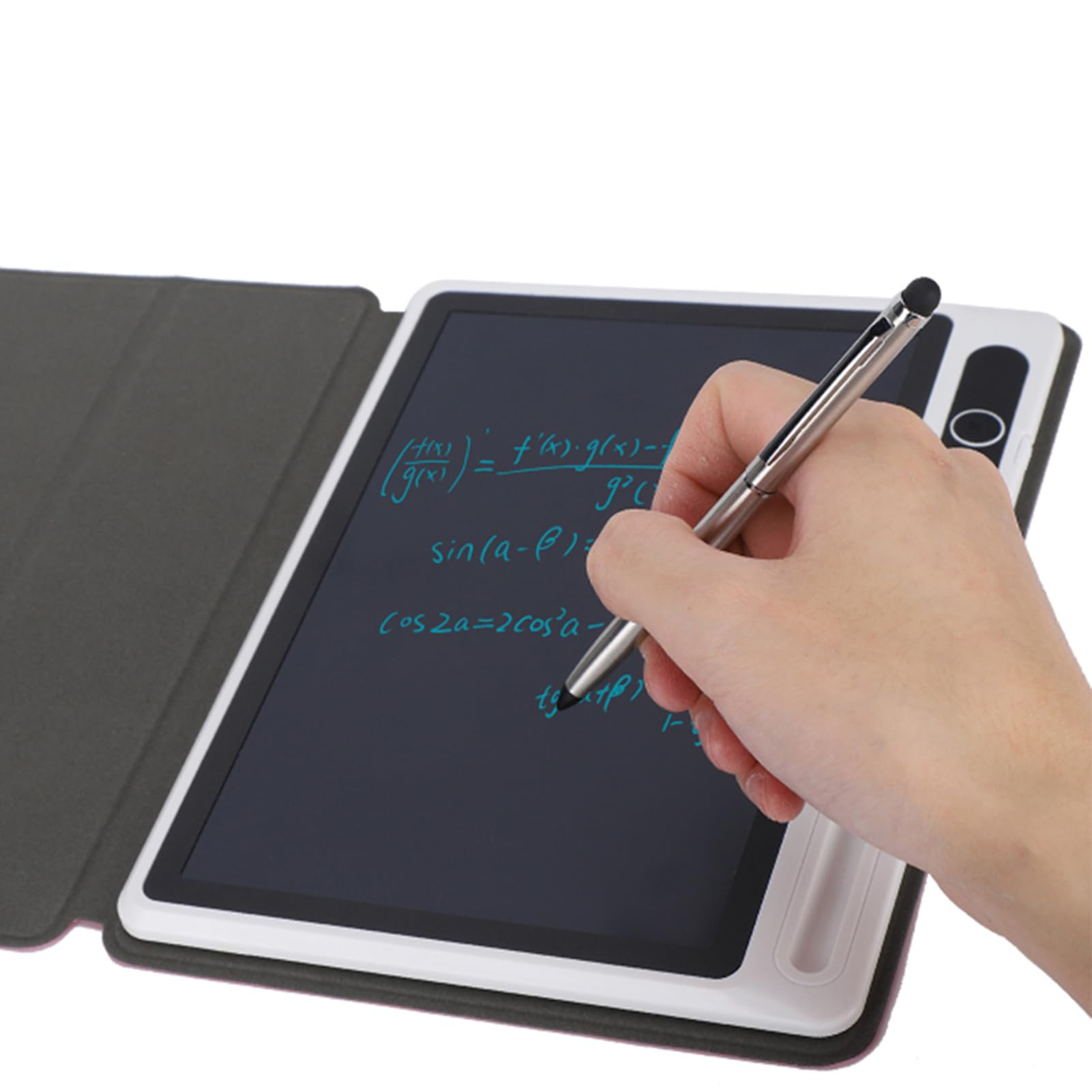 LCD Writing Tablet Electronic Handwriting Board with Pressure Sensor for Kids Students Business Black 9.3 Inch