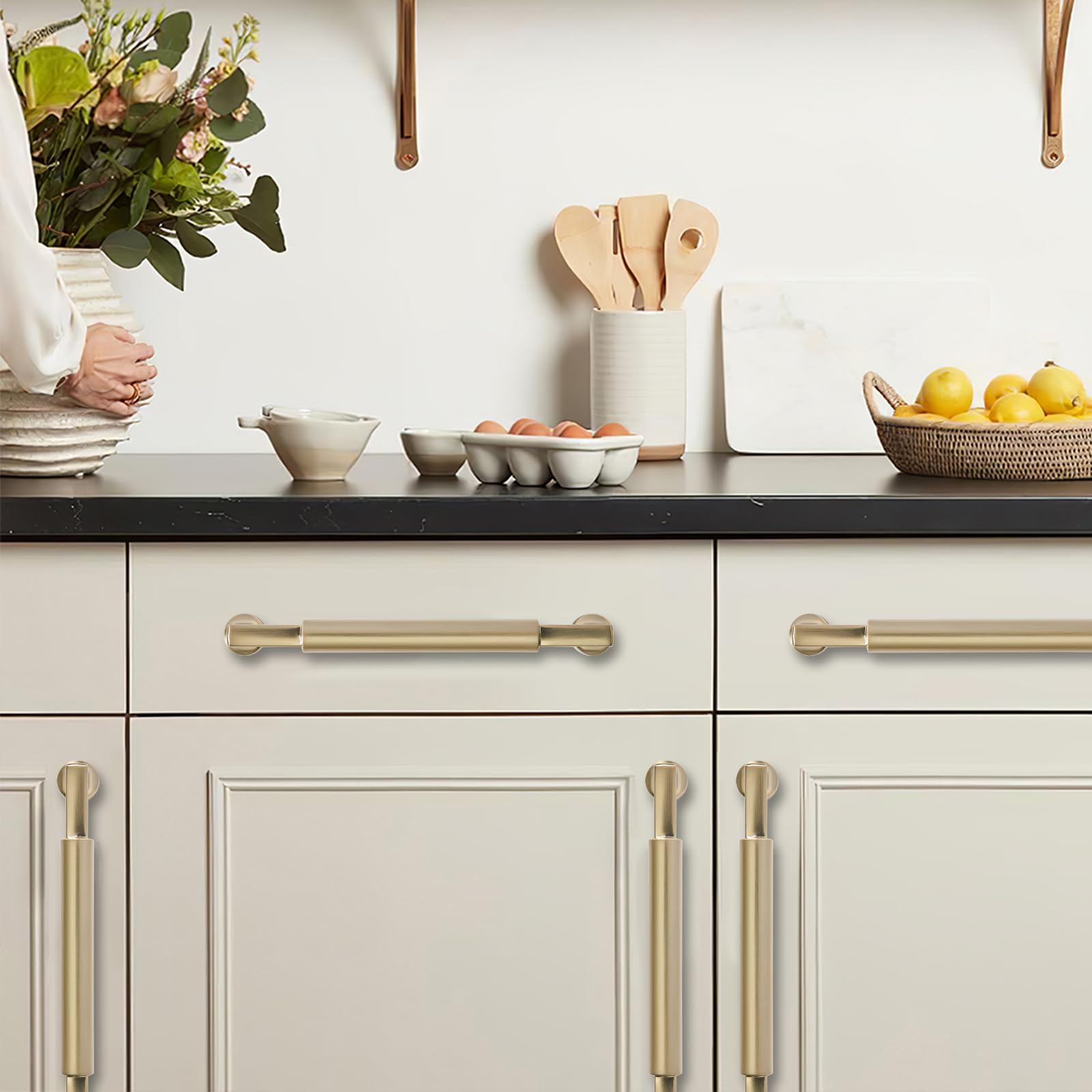 KHTUMEWARE-80345 Champagne Bronze Appliance Pulls CTC 12 in (305 mm) in Champagne Bronze — KHTUMEWARE