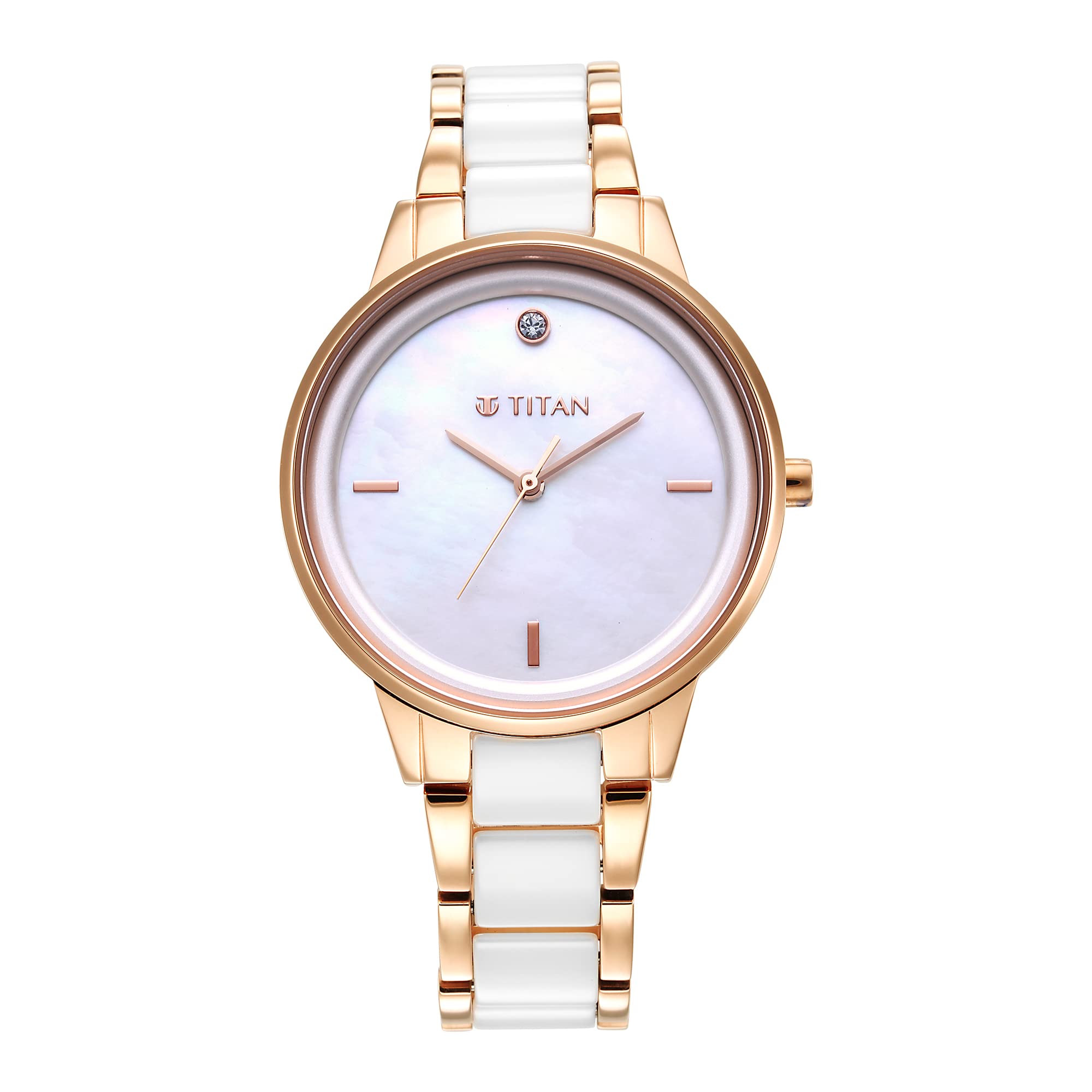 Titan Purple Ceramics MOP Dial Analog Steel and Ceramic Strap Watch for Women-NS95213KD01 (B0BP27S2QC) Amazon Price History, Amazon Price Tracker