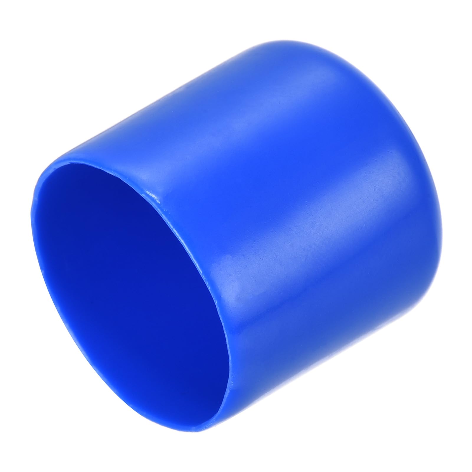 uxcell 20pcs Rubber End Caps 26mm ID Vinyl Round Tube Bolt Cap Cover Screw Thread Protectors Blue