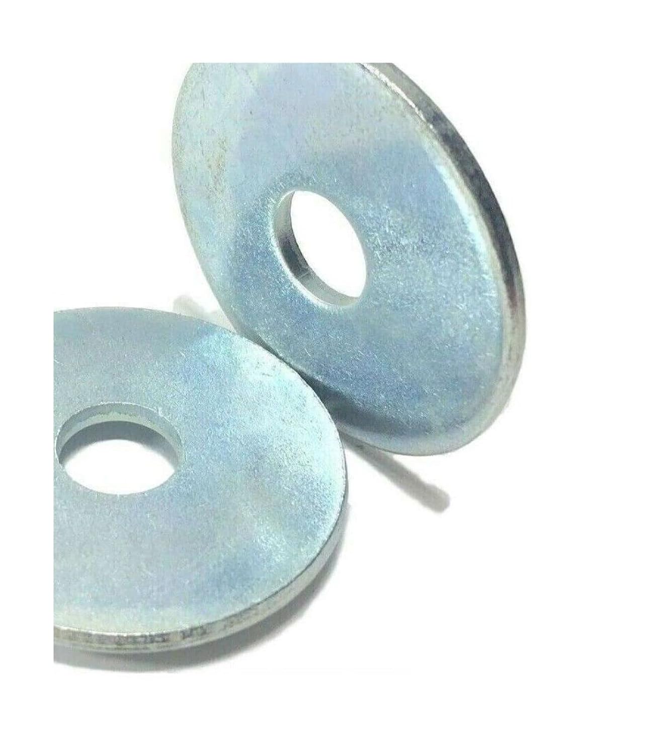 Qty 100 PCS 3/8 x 1-1/2 OD Extra Thick .125 Zinc Pd Fender Washers UA_#HC-MK90-19191392
