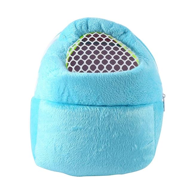 Foto 6 de 6 de Ejoyous Porta Hamster, Bolsa de hámster portátil y Transpirable con Correa para el Hombro