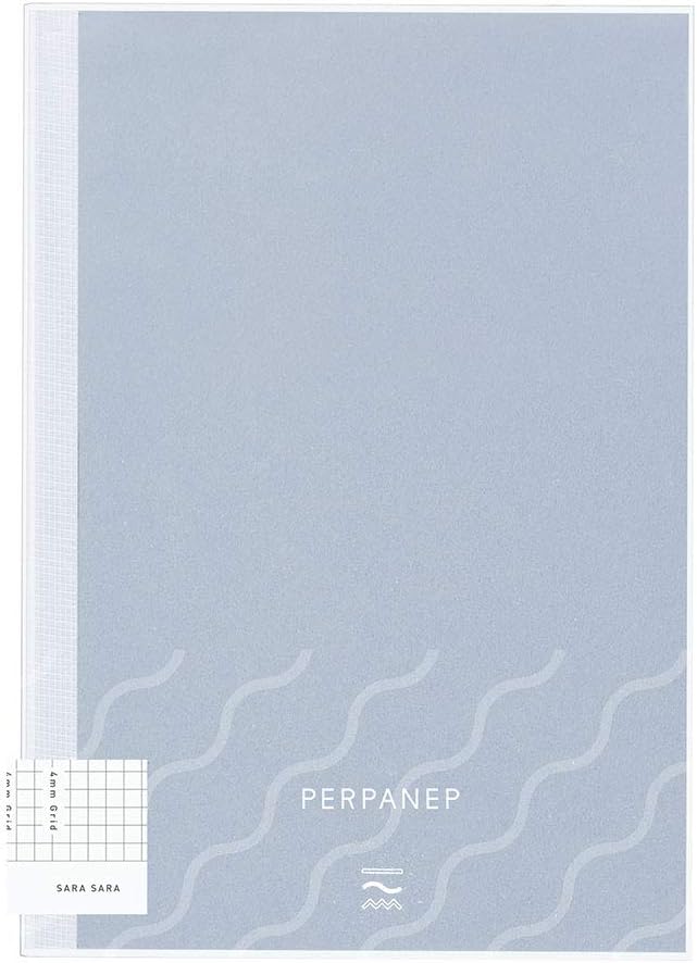Kokuyo PER-MS106S4M PERPANEP A5 Smooth Notebook, 0.2 inch (4 mm) Grid Ruled