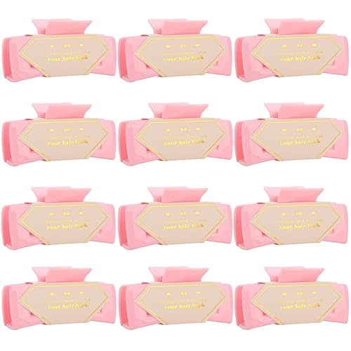 Bridesmaid Proposal Gifts 4.1inch 12pcs Square Hair Claw bachelorette party