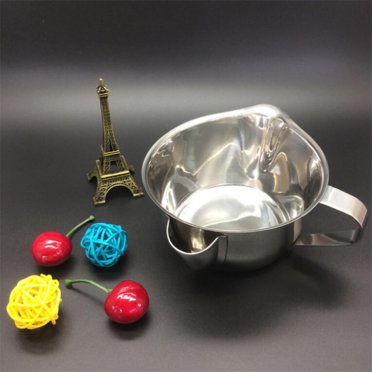 Oil Strainer Cup Stainless Steel with Handle for Kitchen Cooking