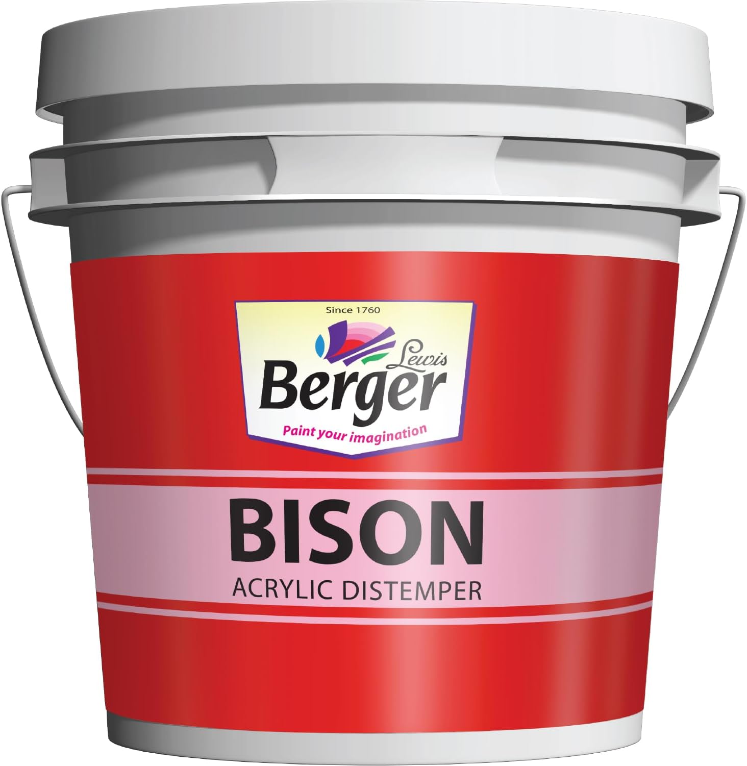 Bison Acrylic Distemper Color-White 10K