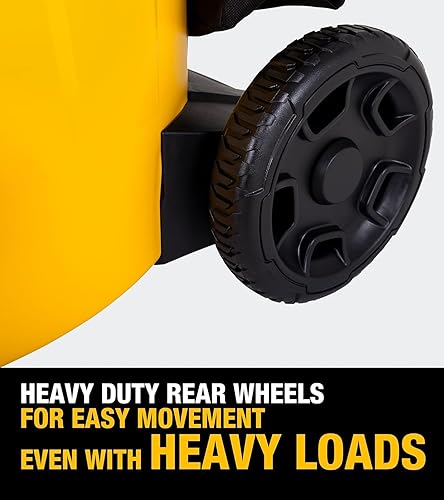 Vista 5 de DEWALT STEALTHSONIC - Aspiradora de polietileno húmedo y seco de 16 galones, aspiradora de reducción de ruido DXV16P-QTA, aspiradora de taller