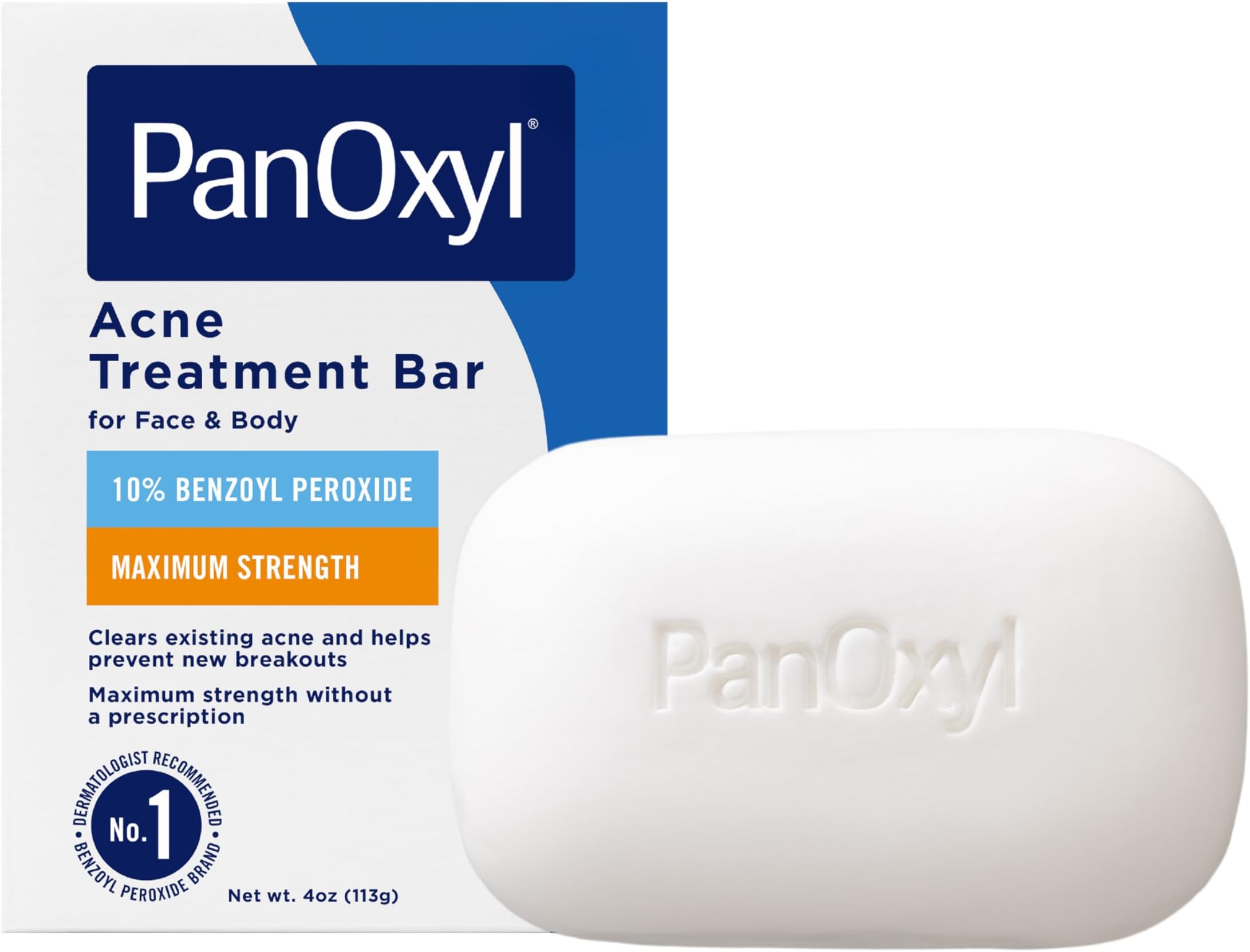 PanOxyl 10% BPO Acne Cleansing Bar