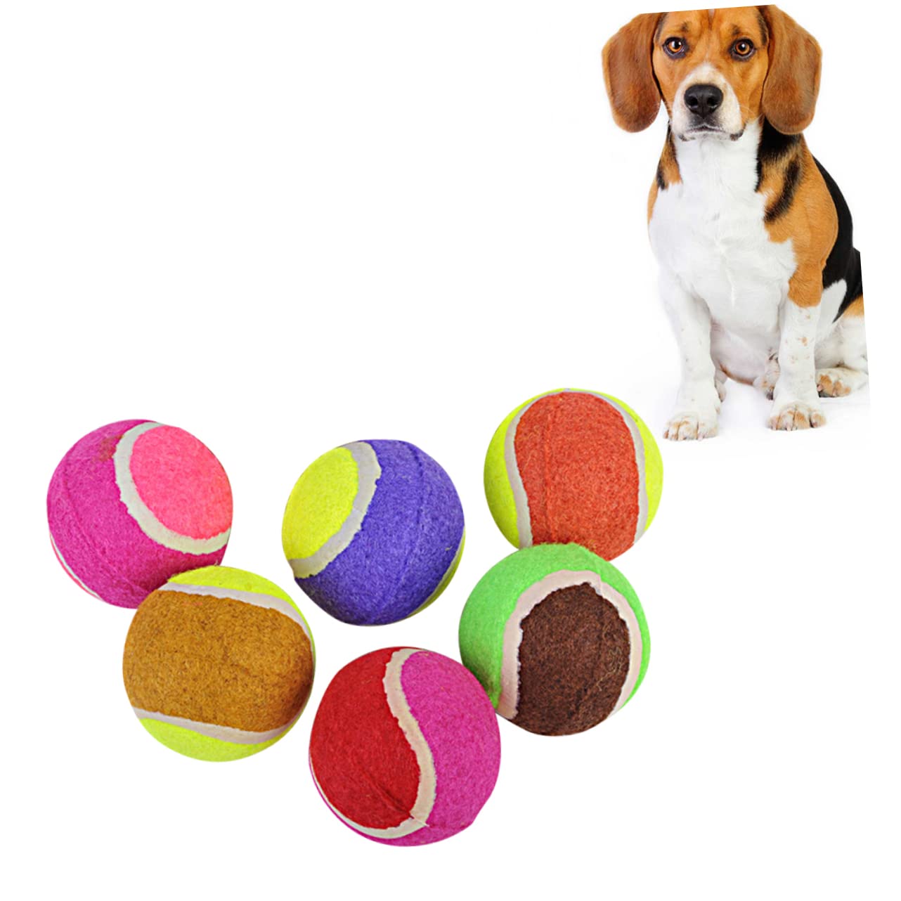 FRCOLOR Juguetes para niños pequeños 12 Piezas Juguetes para Mascotas Animales de Peluche esponjosos Juguetes de Peluche pequeños Juguetes para Masticar para Perros Bolas de Juguete para Gatos Acceso